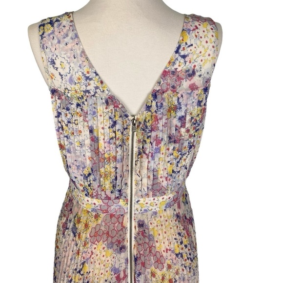 Plenty by Tracy Reese Evanthe Pleated Floral Dress Size 6 - Picture 6 of 11